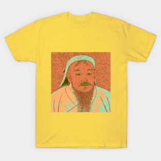 Genghis Khan Portrait T-Shirt